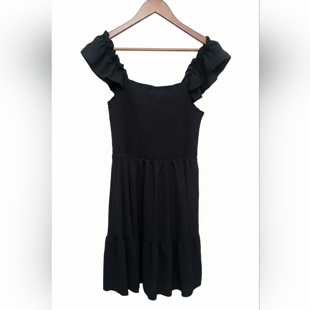 Women's Black Casual Dress SIZE SMALL - Picture 3 of 3